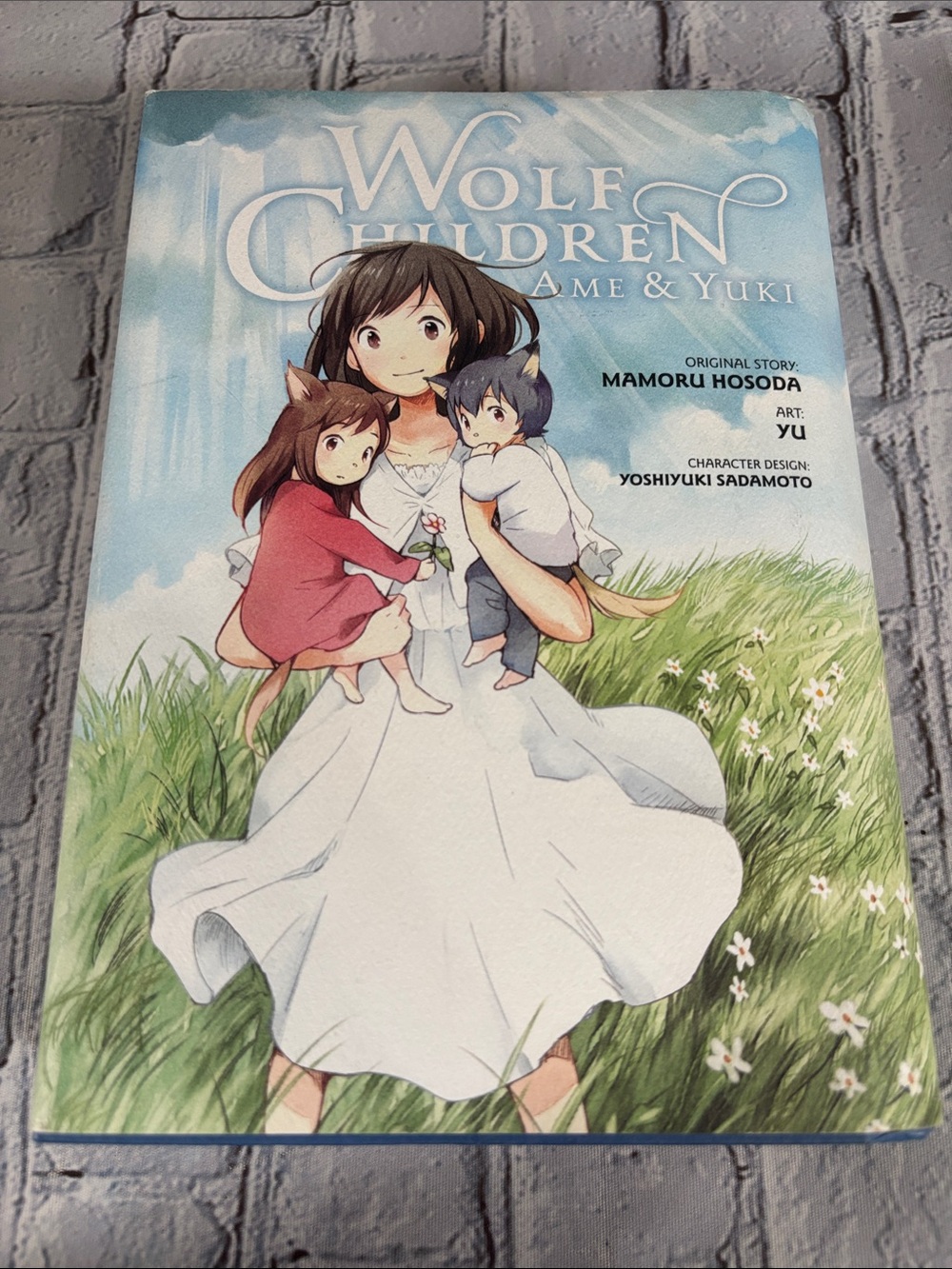 Wolf Children Ame and Yuki Hardcover Manga